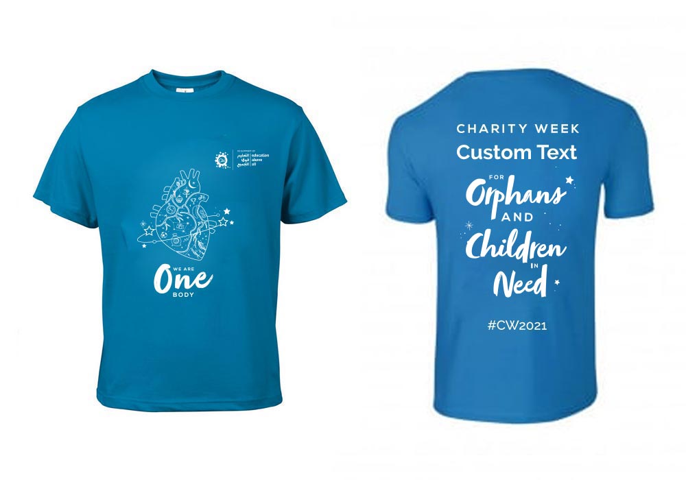 Charity Week Qatar T shirt