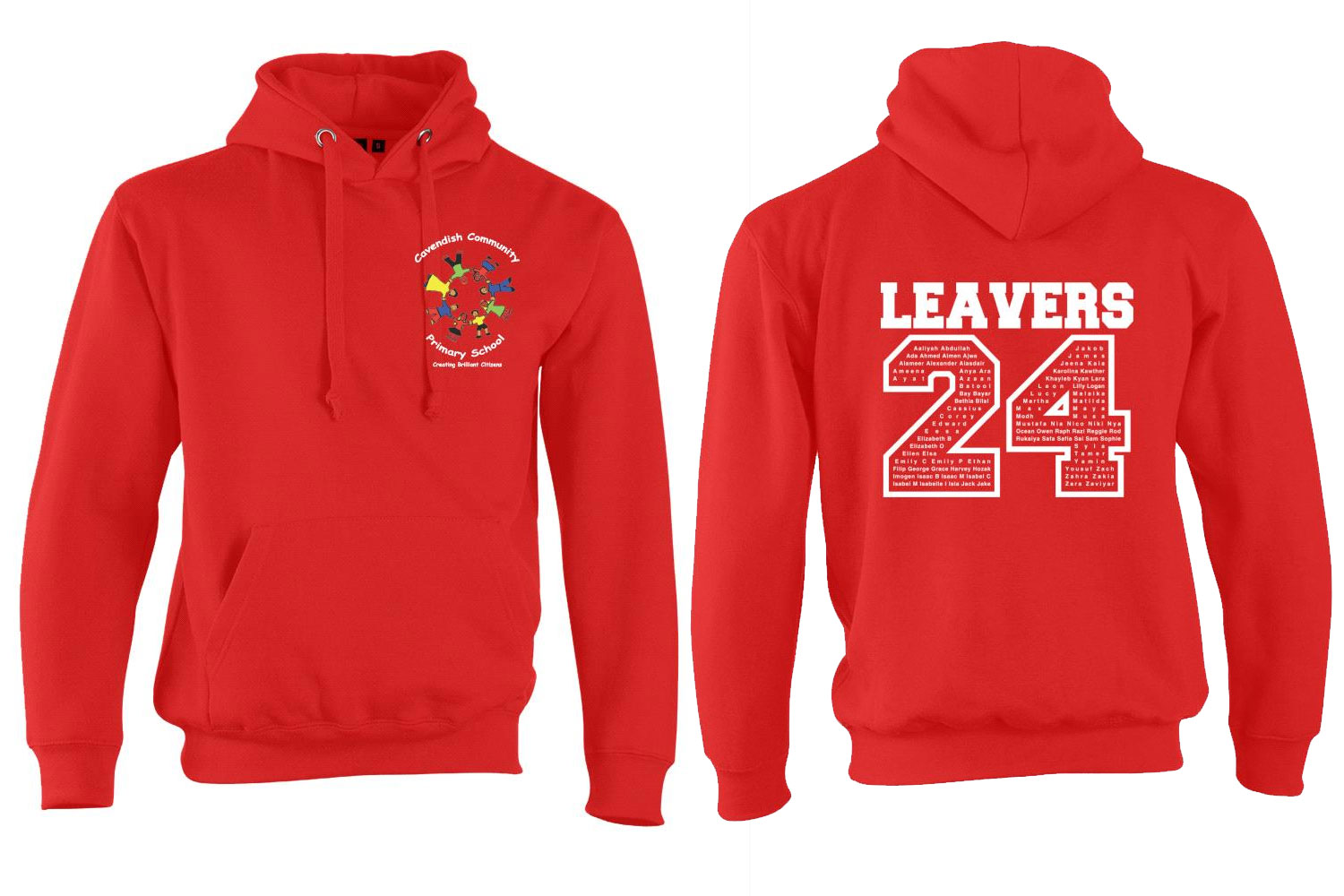 Cavendish Leavers 24 Kids Hoodie