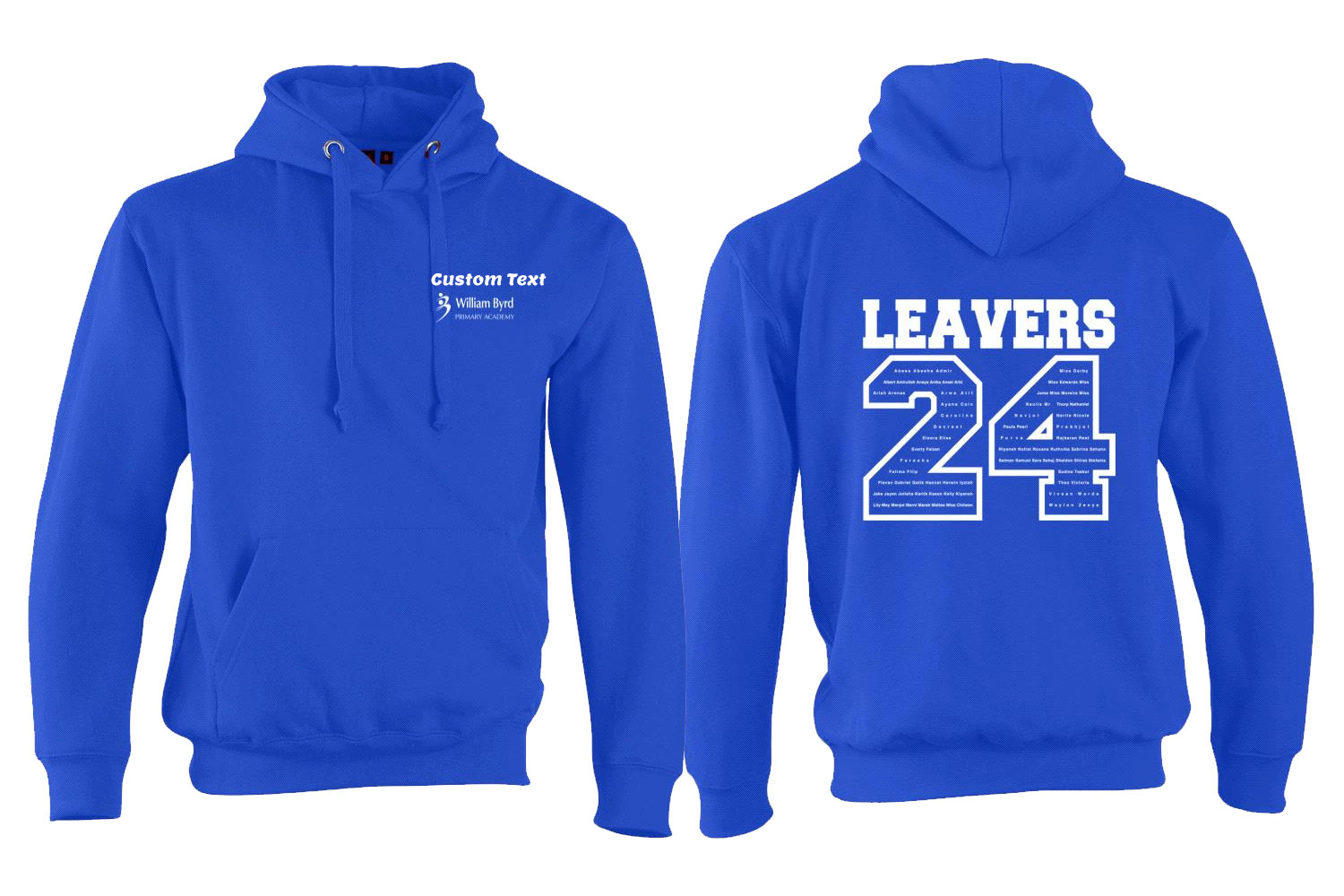 William Byrd Leavers 24 Hoodie