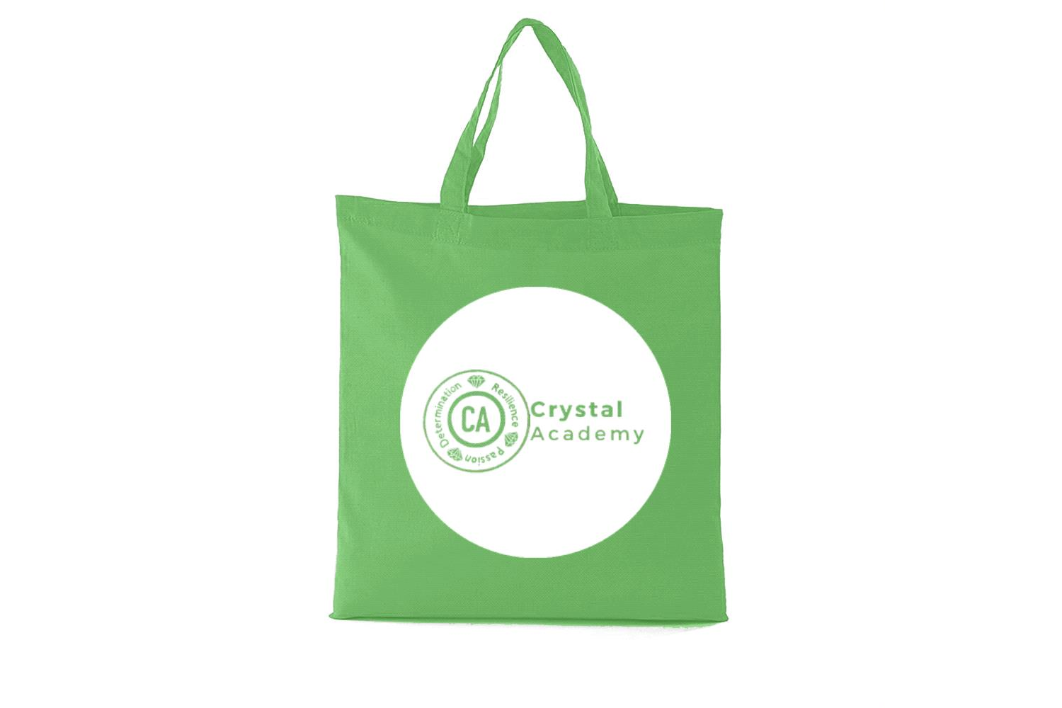 Crystal Academy Tote Bag White Logo