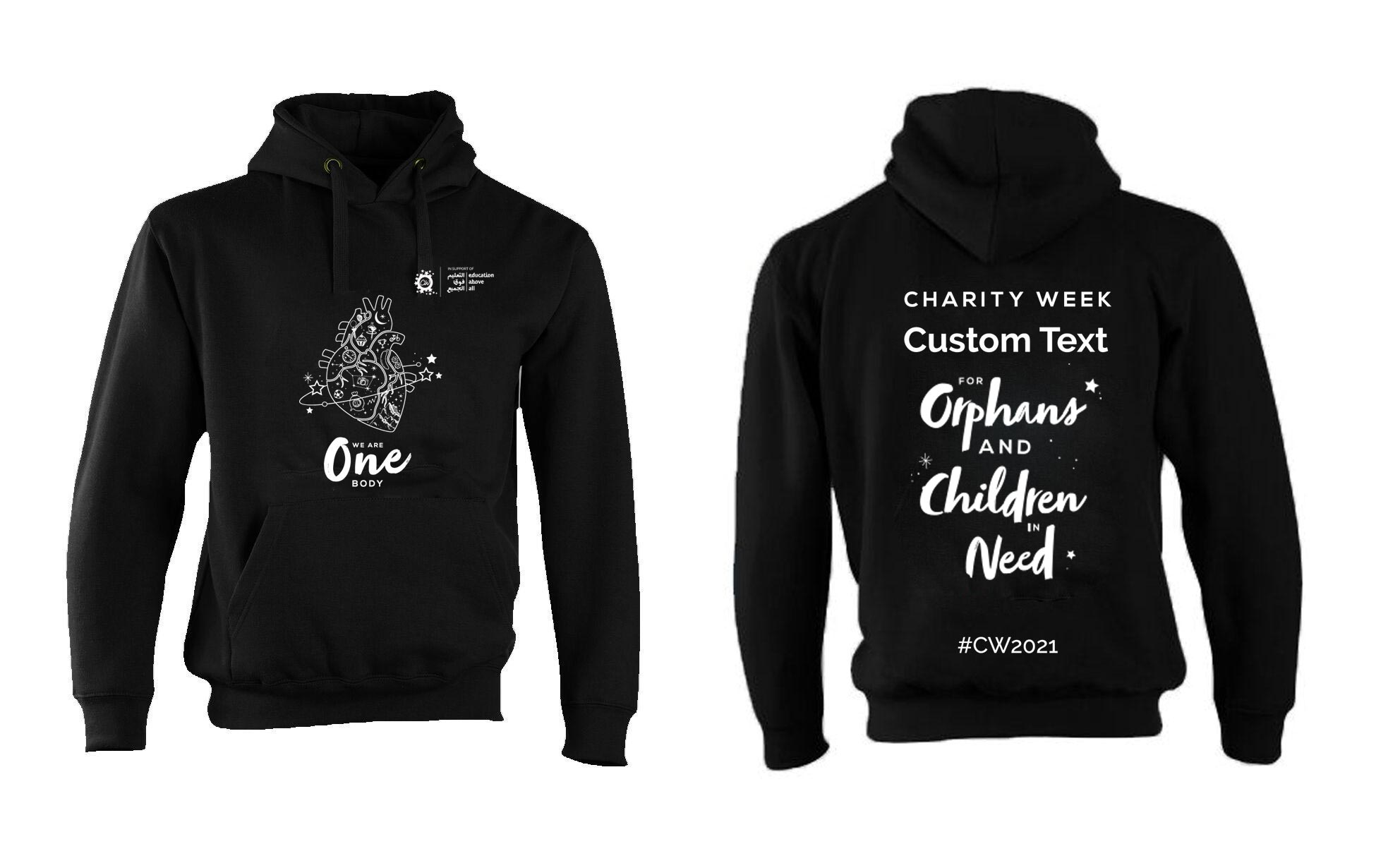 Charity Week hoodie Qatar