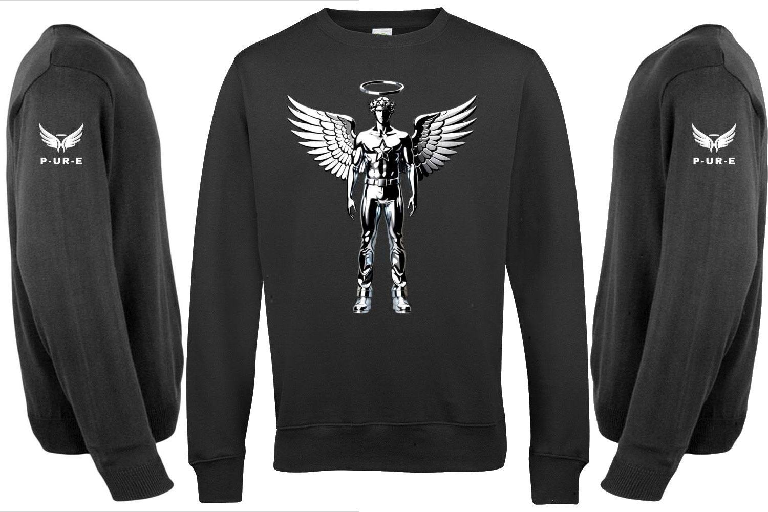 P-UR-E Male Angel Sweatshirt