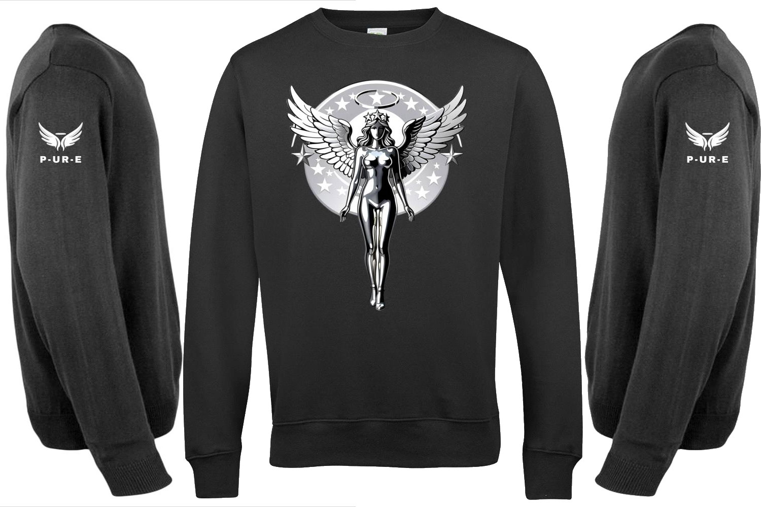 P-UR-E Female Angel Sweatshirt