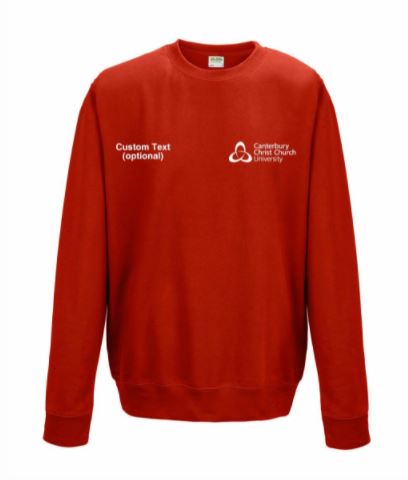 Christ Church University sweatshirt