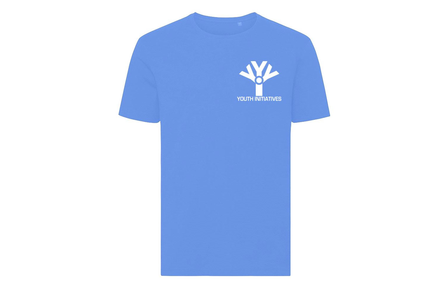 YI Staff Banbridge White logo T-Shirt