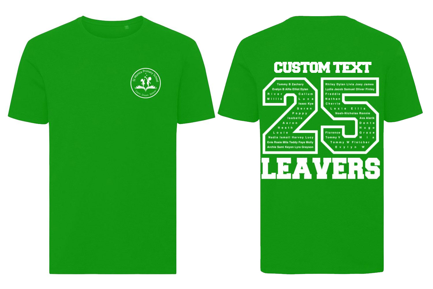 St Monicas Kids Leavers 25 T-Shirt