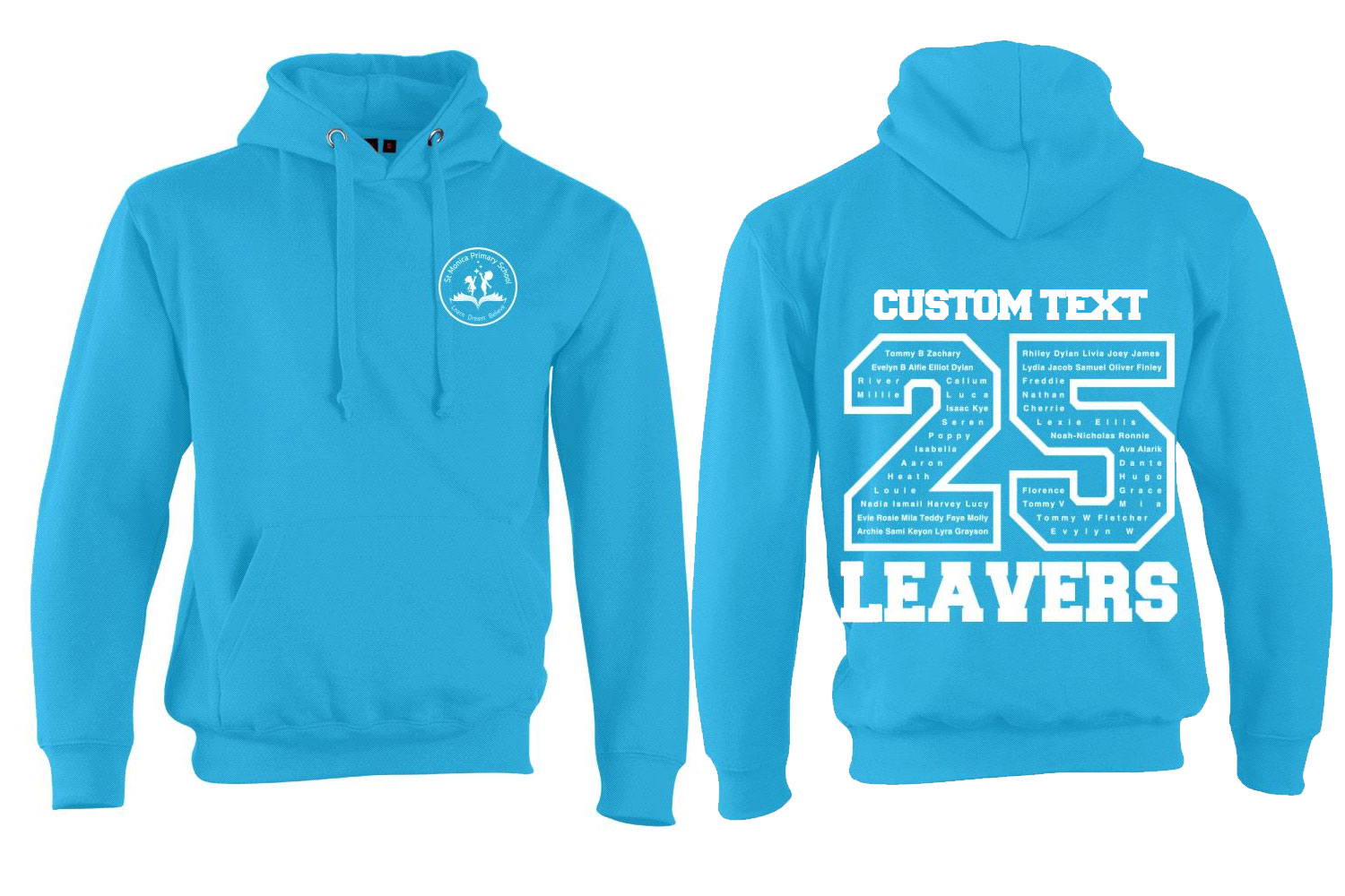 St Monicas Leavers 25 Kids Hoodie