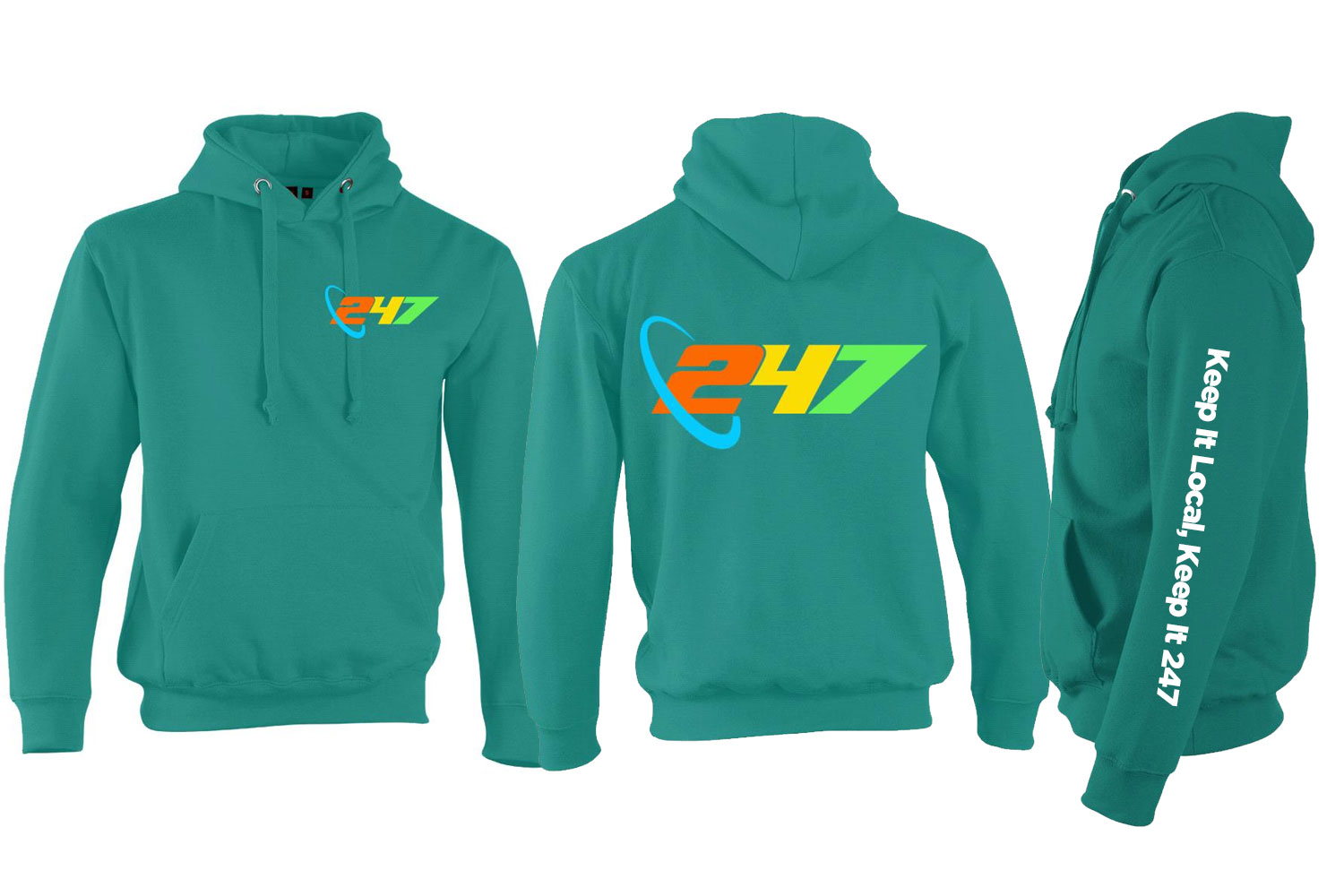 247Hastings Ladies Hoodie