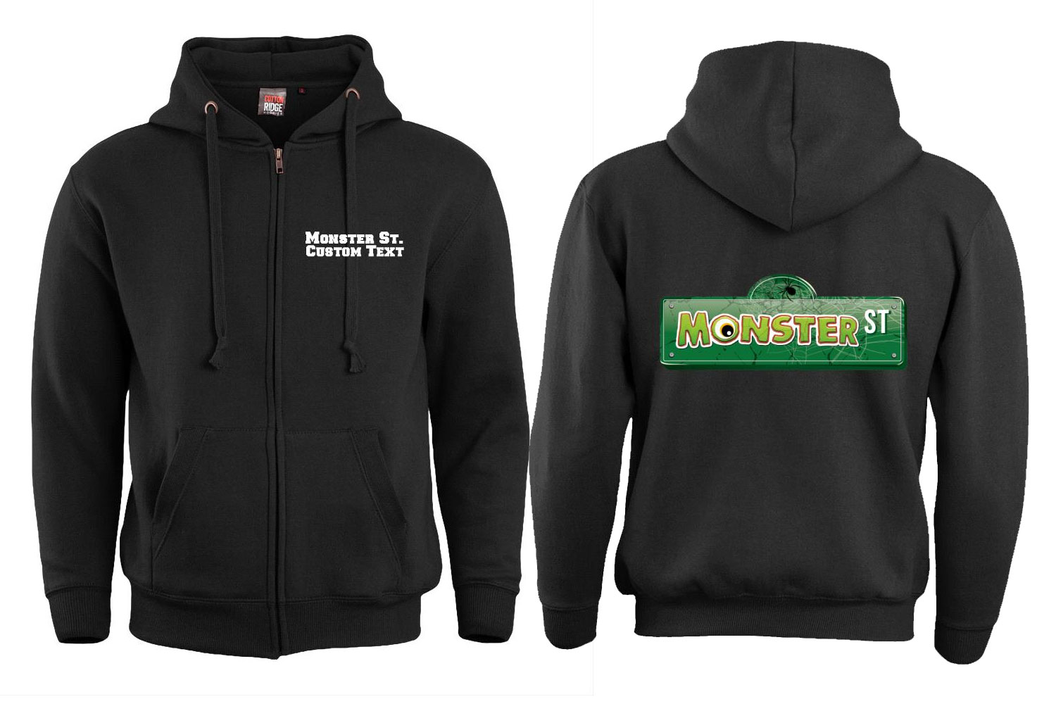 Monster Street Zip Hoodie