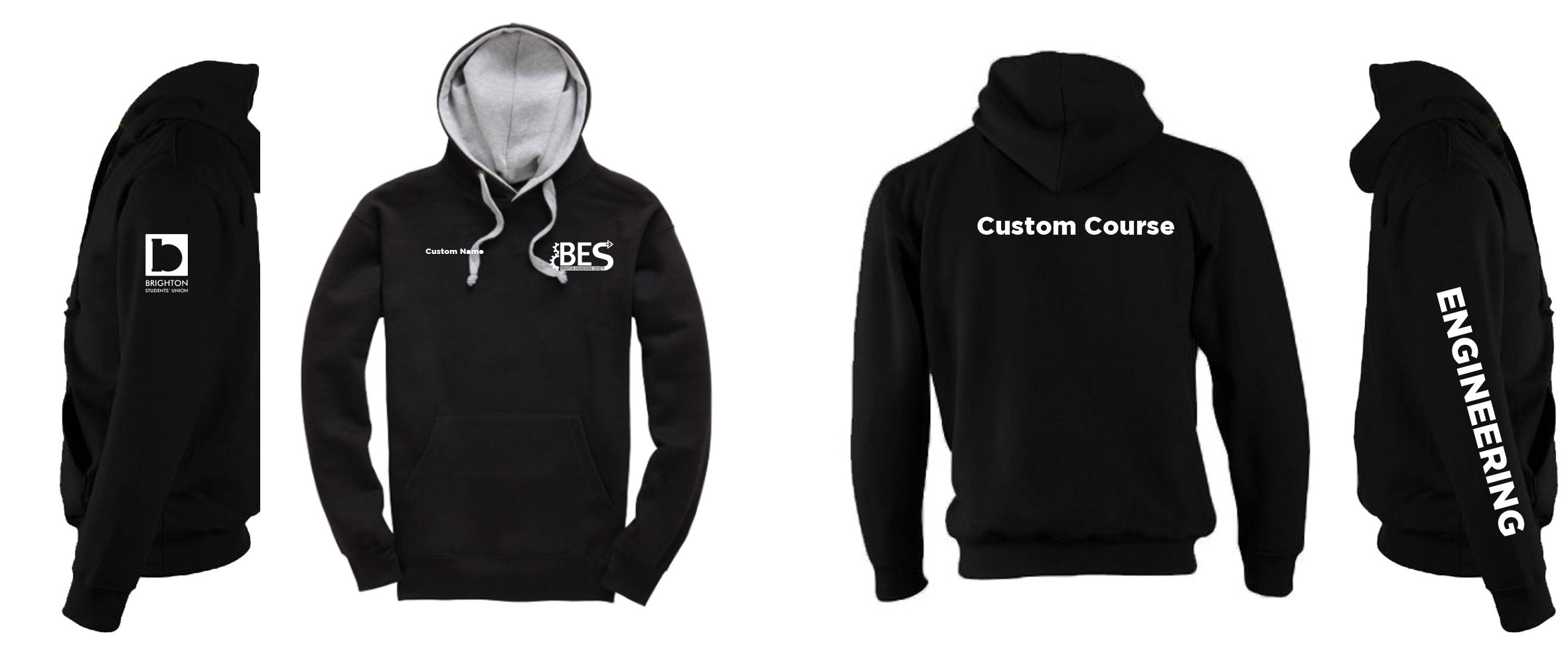 Engineering Contast hoodie
