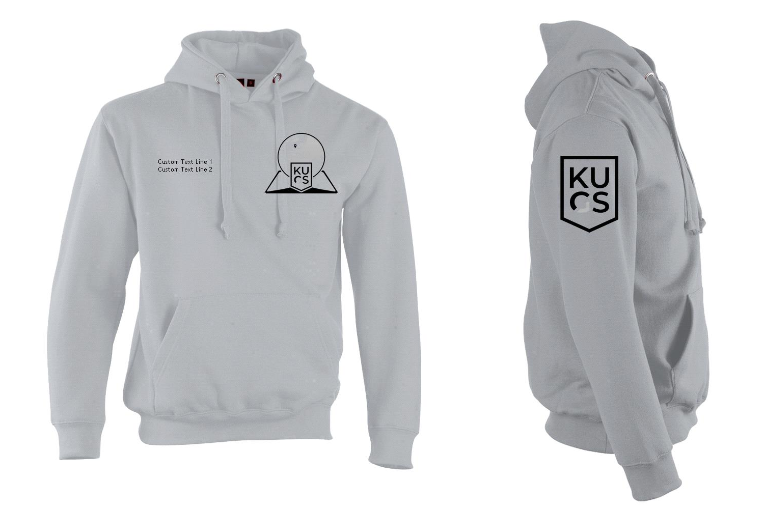 KUGS Grey Hoodie