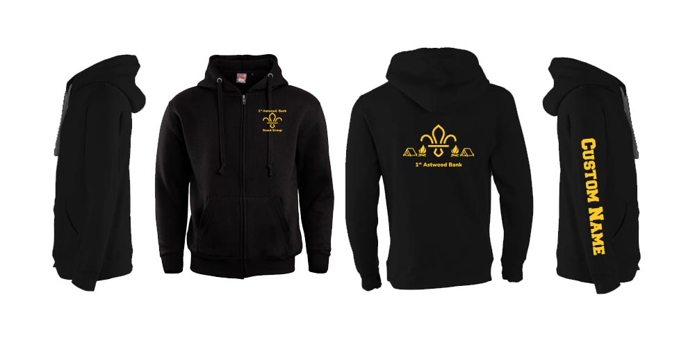 Scout Adults Zipped hoodies