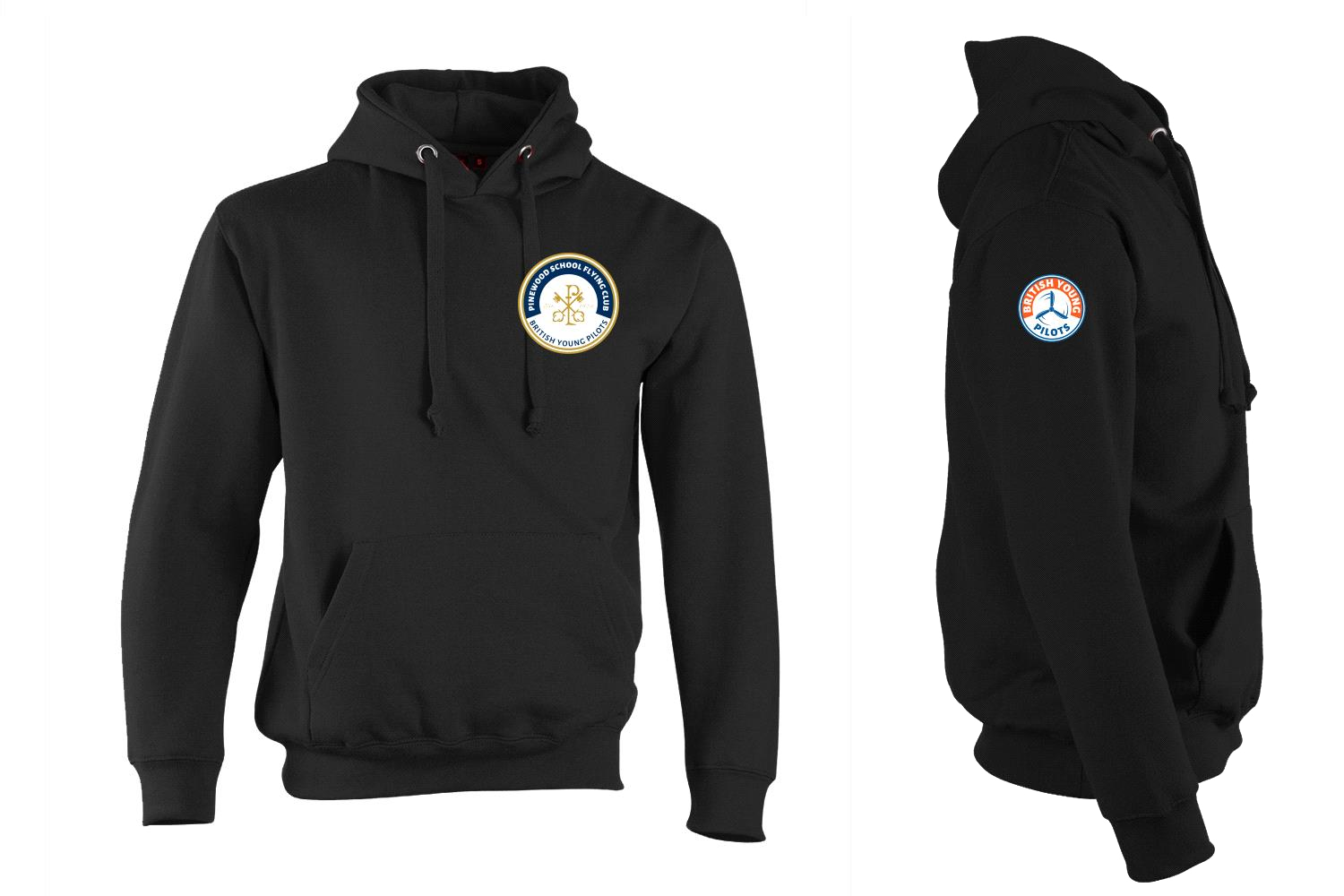 Pinewood School Flying Club Kids Hoodie