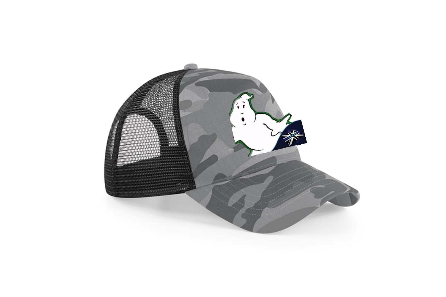 Haverhill Camo Snapback Trucker Cap