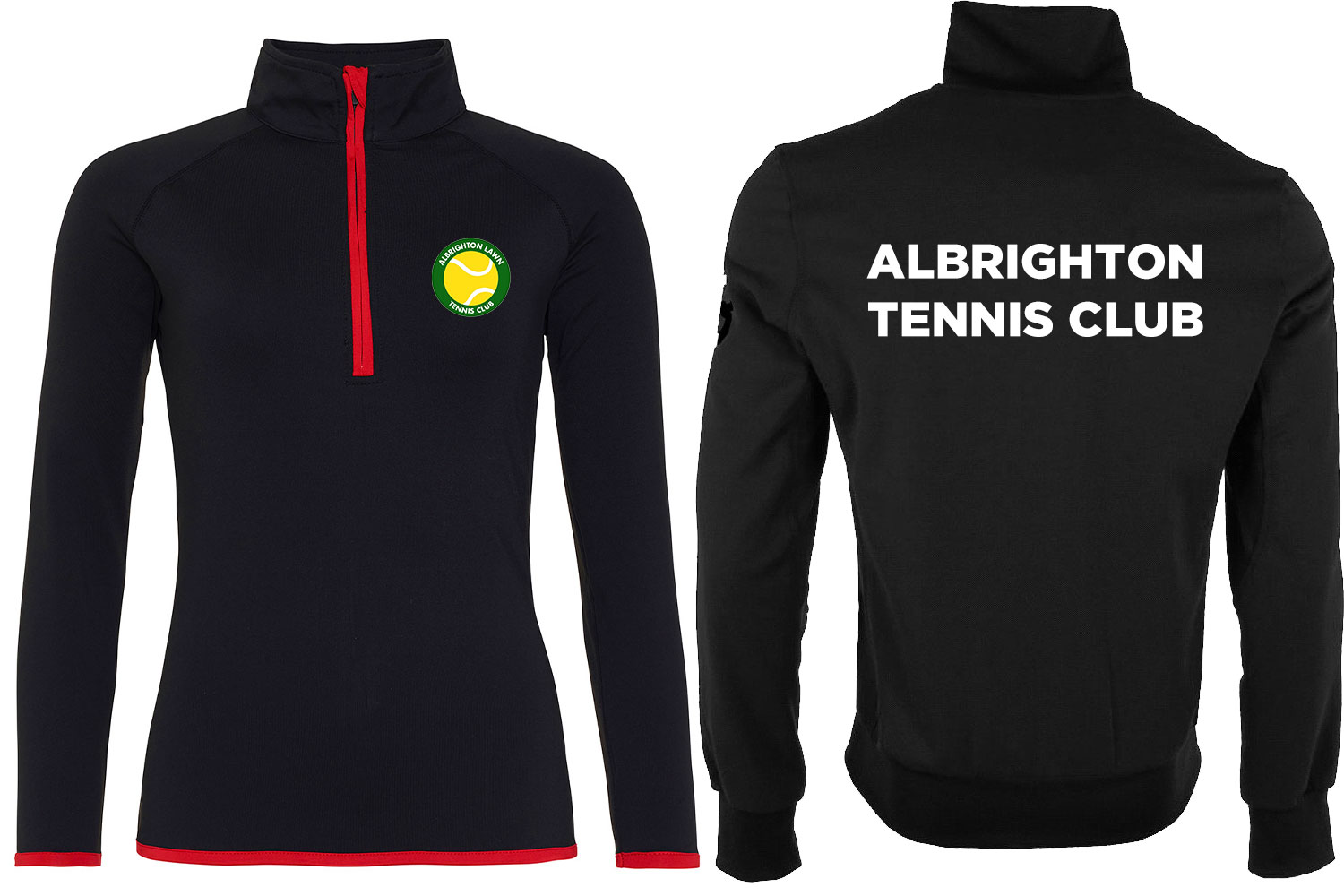 Albrighton Tennis Ladies Half Zip