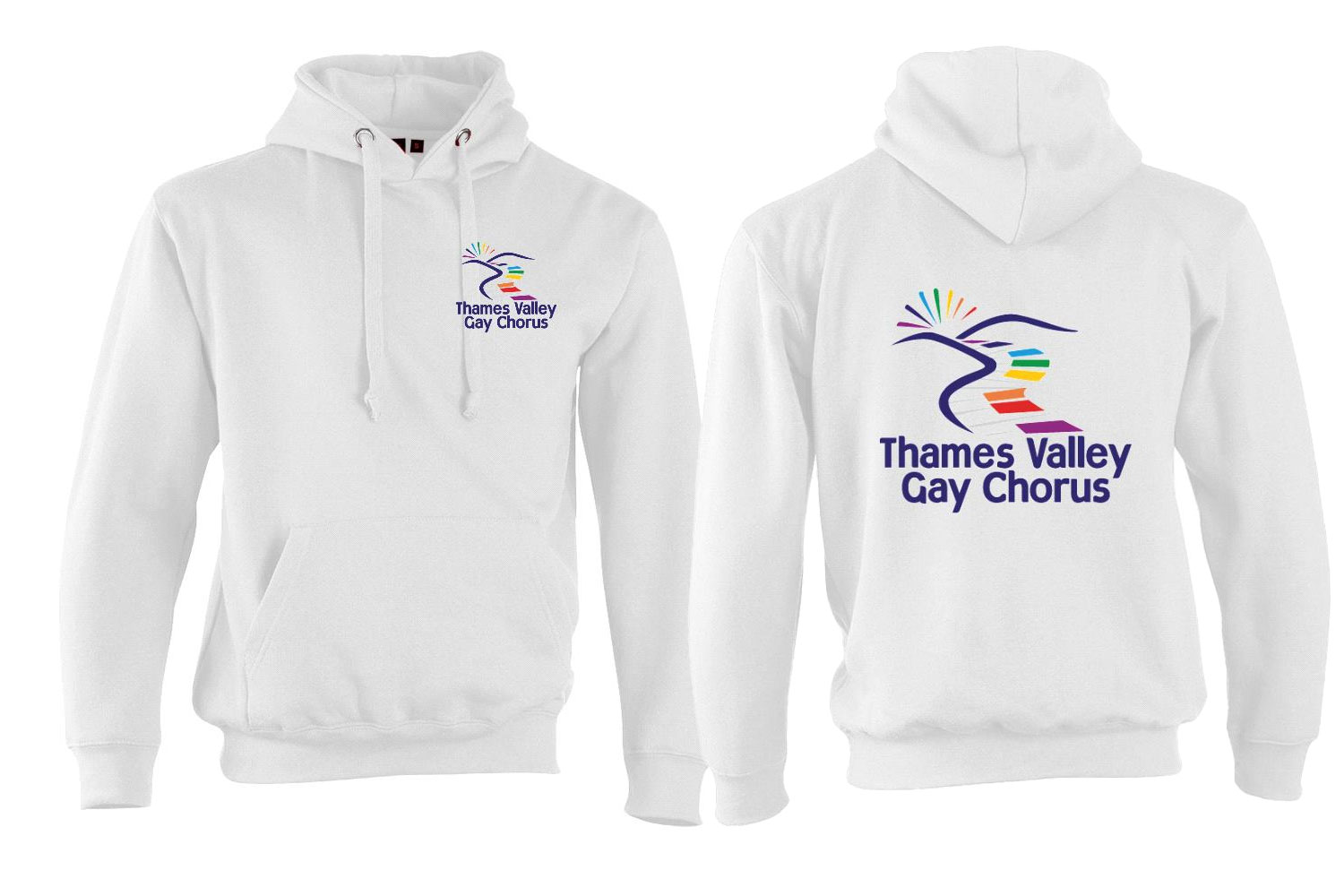 Thames Valley Value Hoodie dual print