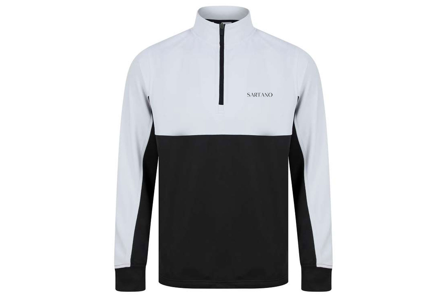 Sartanos Quater Zip Black logo