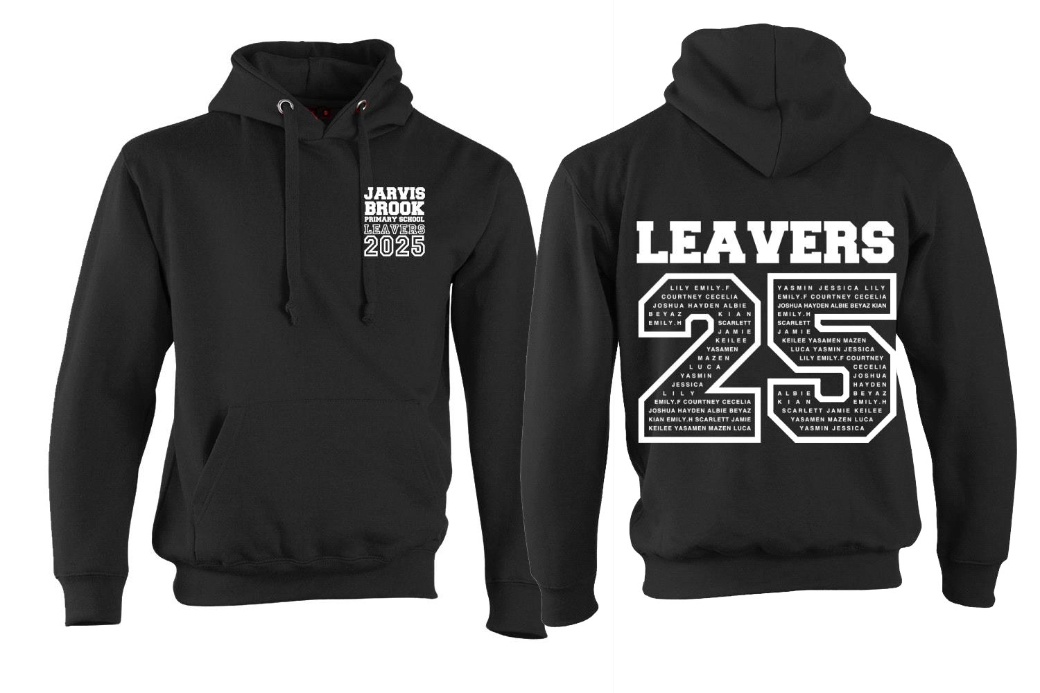 Jarvis Brook leavers 2025 Kids Hoodie