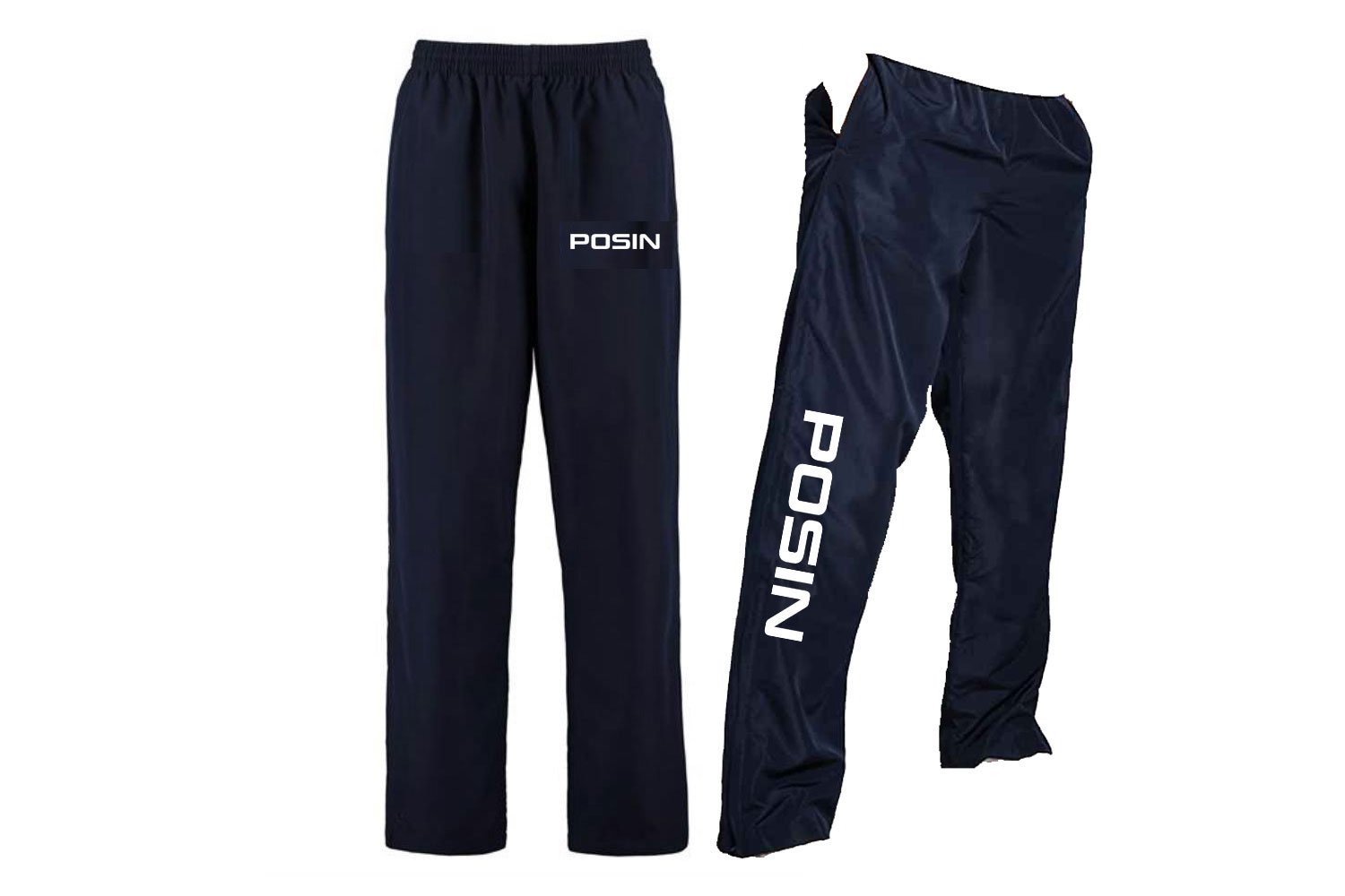 PA Cooltex Tracksuit Bottoms White Logo