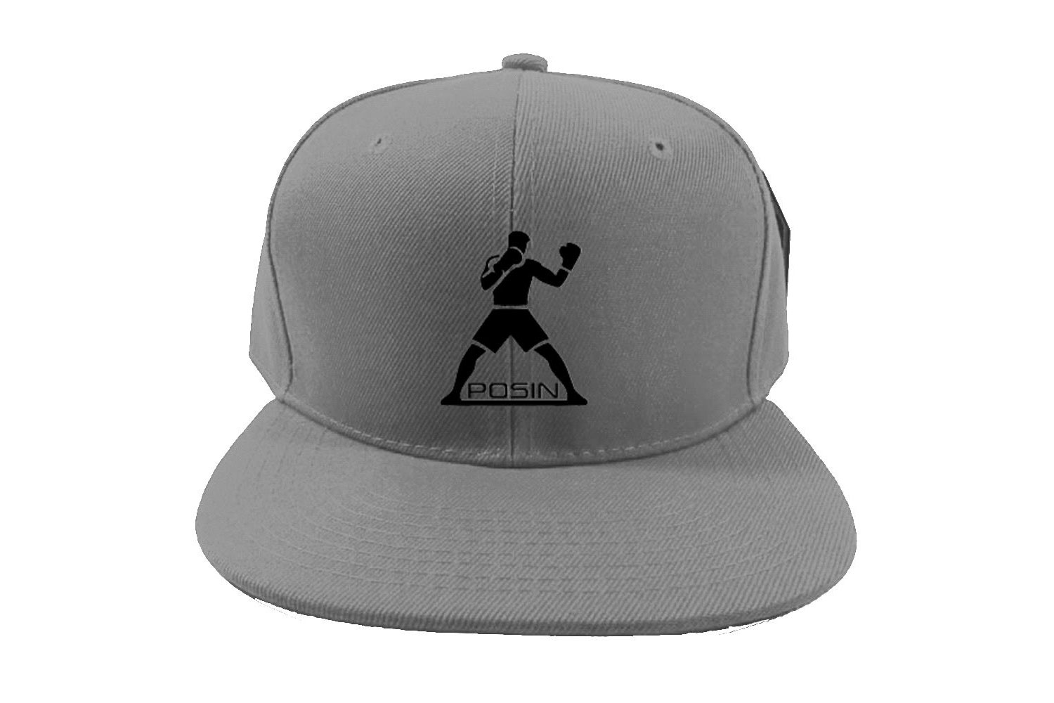 PA 6 Panel Brushed Cotton Cap Black Logo
