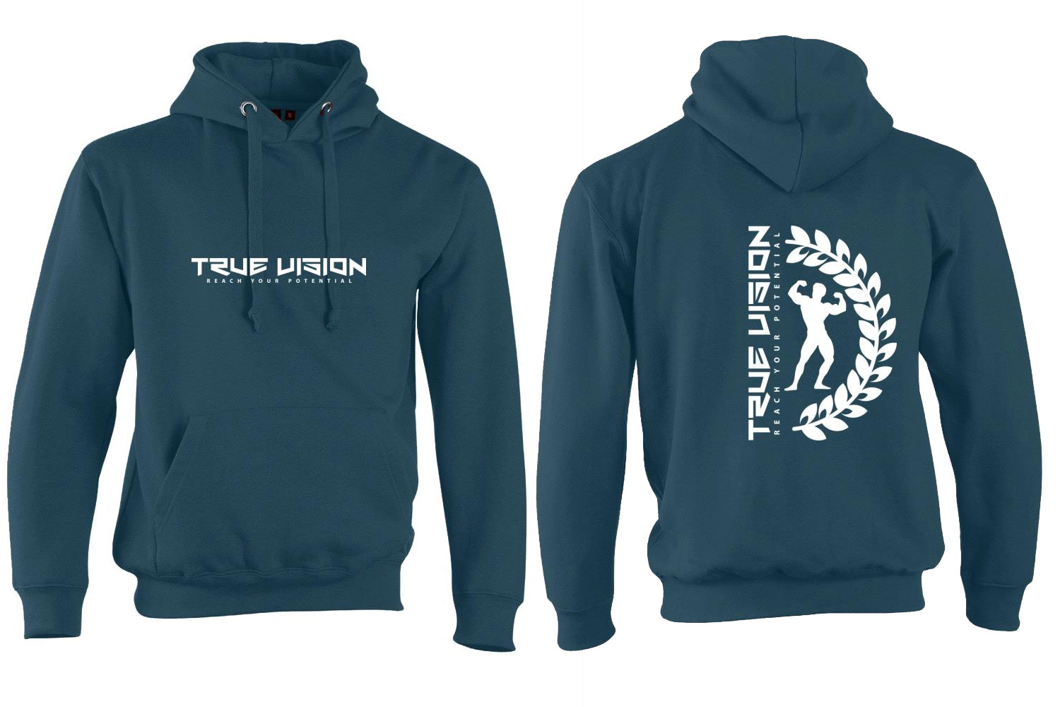 TV Hoodie White Logo