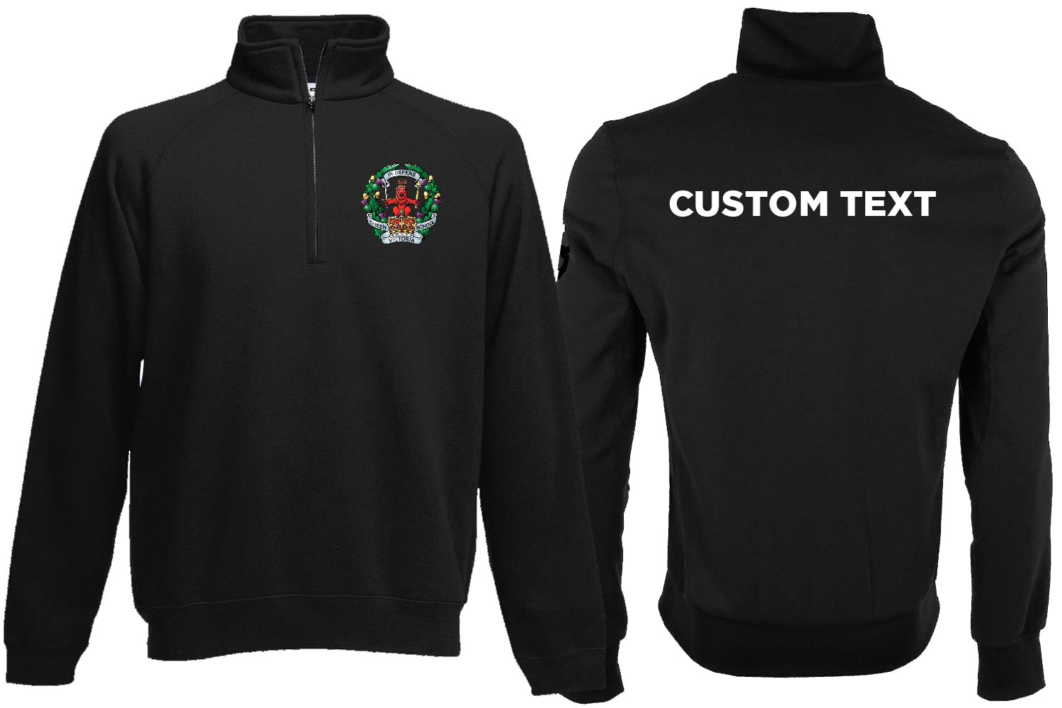 Haig House Zipped Sweatshirts