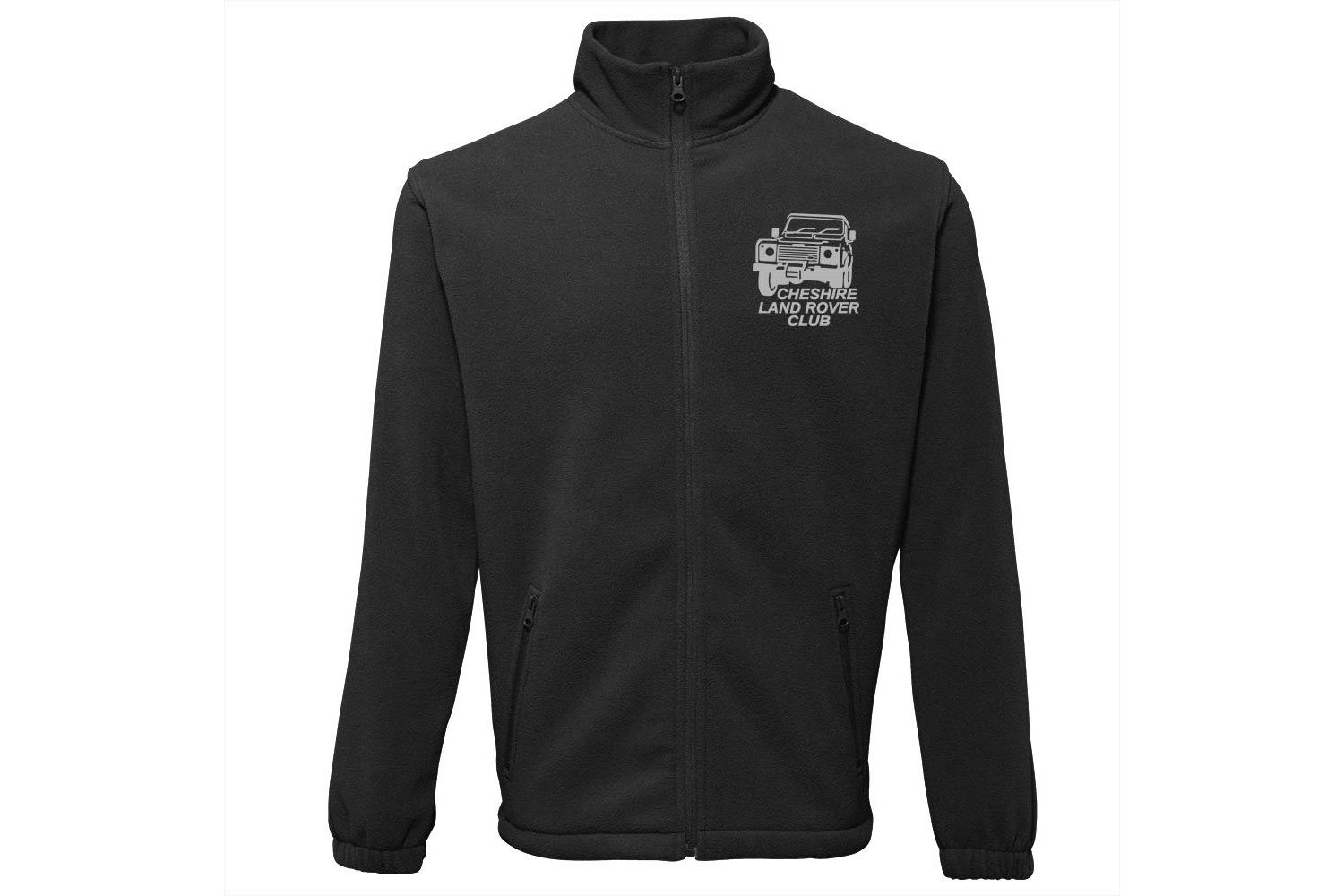 CLRC Fleece Jacket Silver Logo