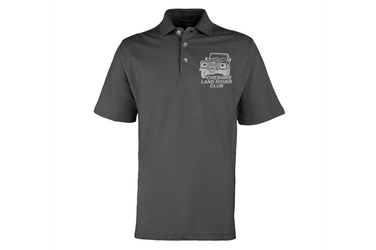 CLRC Premium Polo Silver Logo