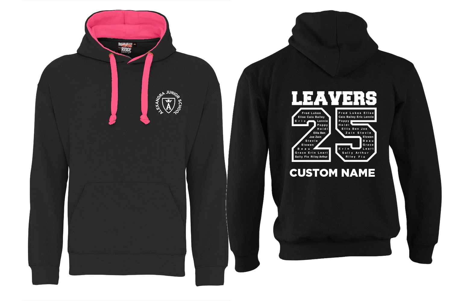 OAK Leavers Contrast Hoodie