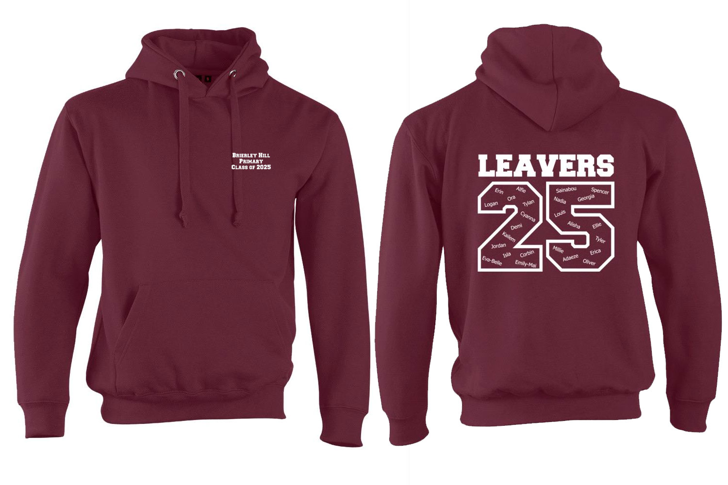 Brierley Hill Adult Leavers Hoodie 2025