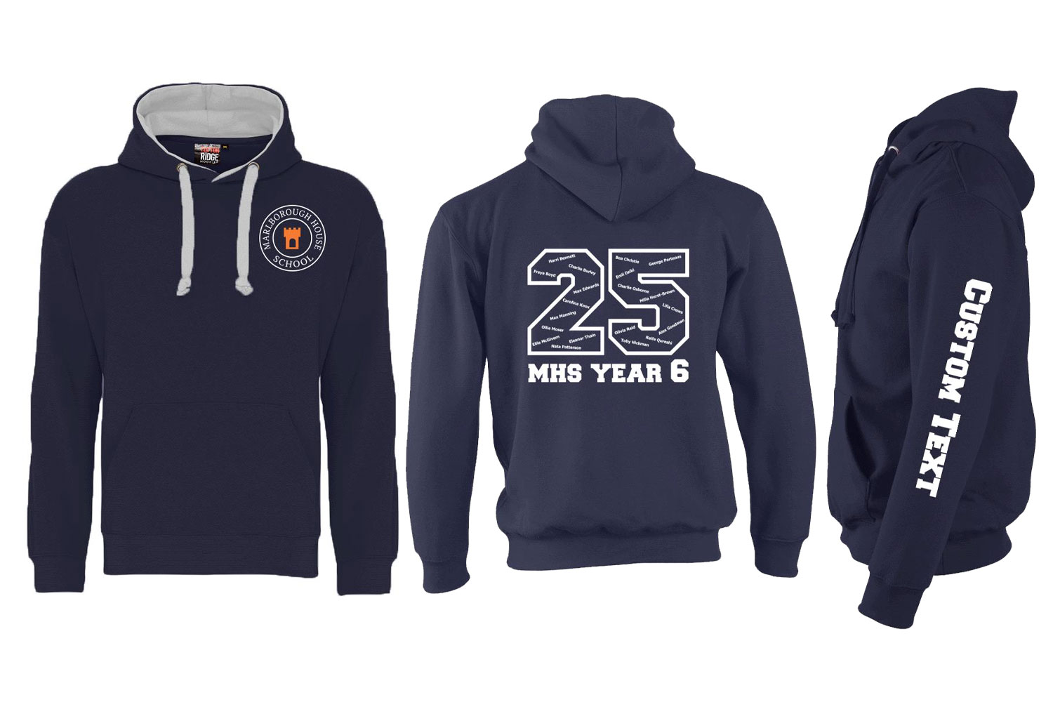 MHS Year 6 Contrast Leavers 25 Hoodie