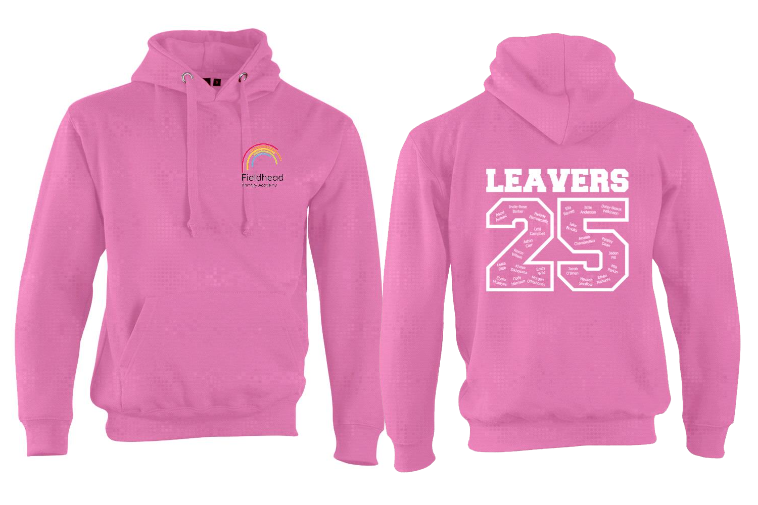 Fieldhead PA Leavers 25 Kids Hoodie