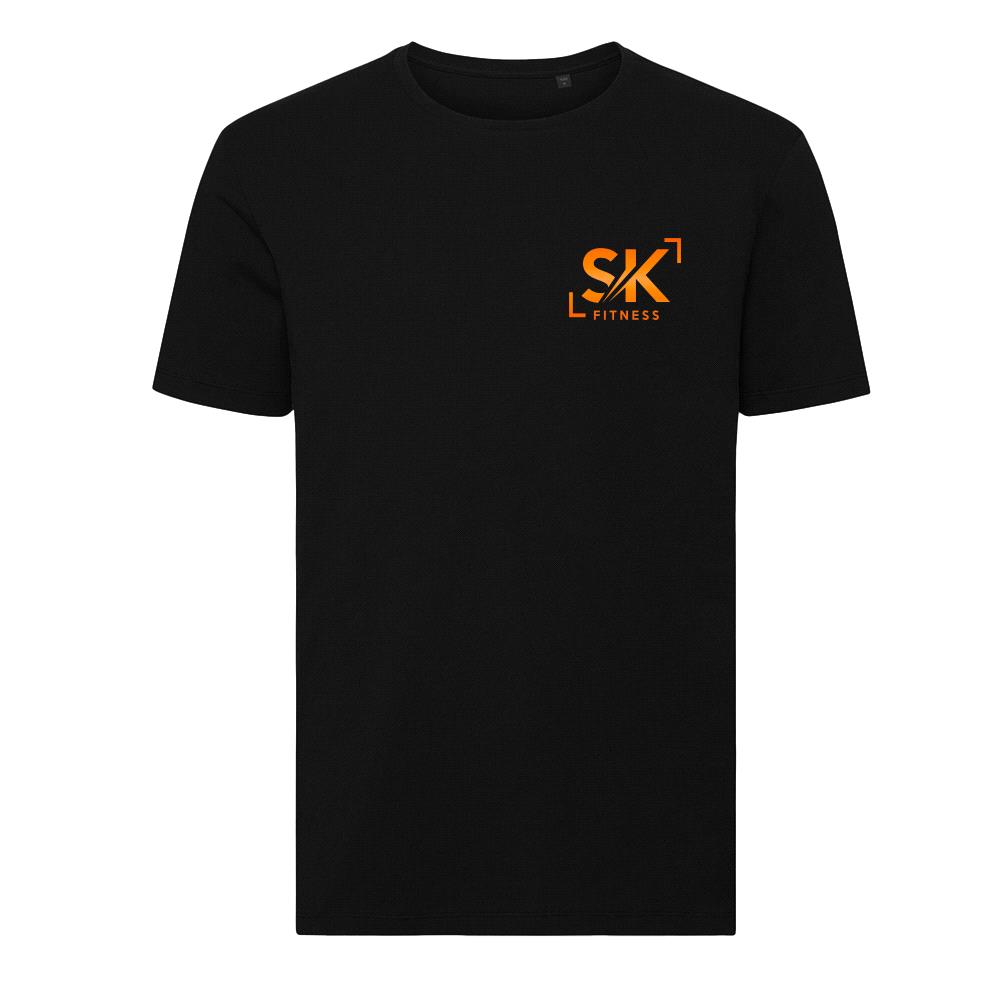 SK FITNESS Tshirt Gold Print