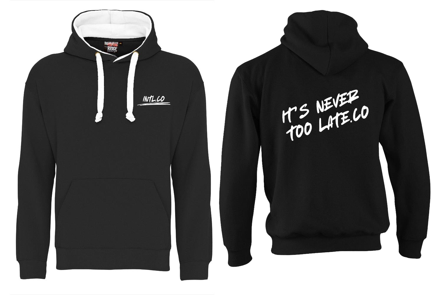 INTL.CO Handwritten Premium Hoodie