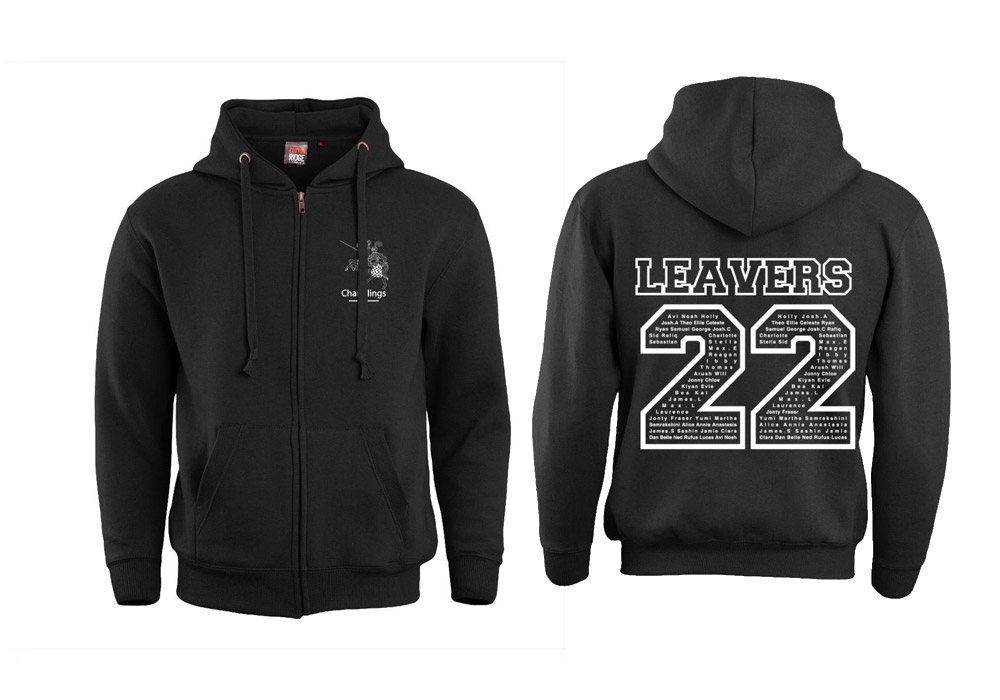 Chandlings kids zipped Leavers hoodie