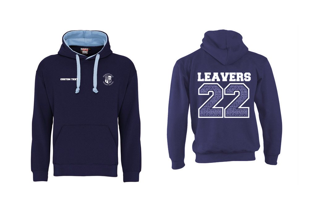 Bramcote Adult Leavers hoodies