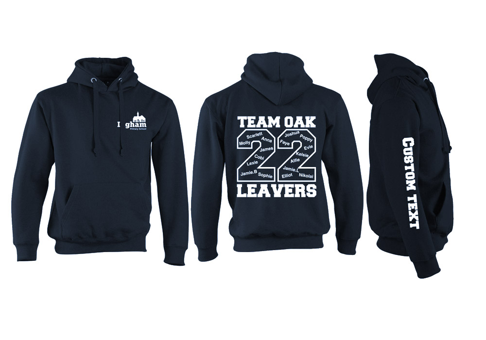 Ingham Adults Leavers hoodie