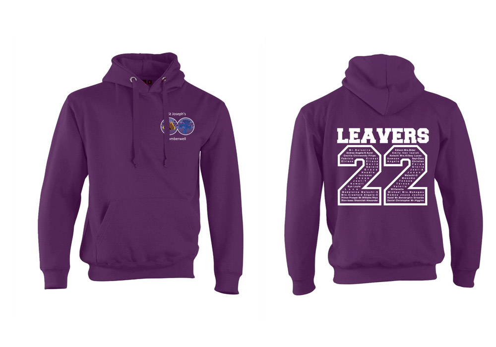 St Josephs Southwark Adult Leaver Hoodie