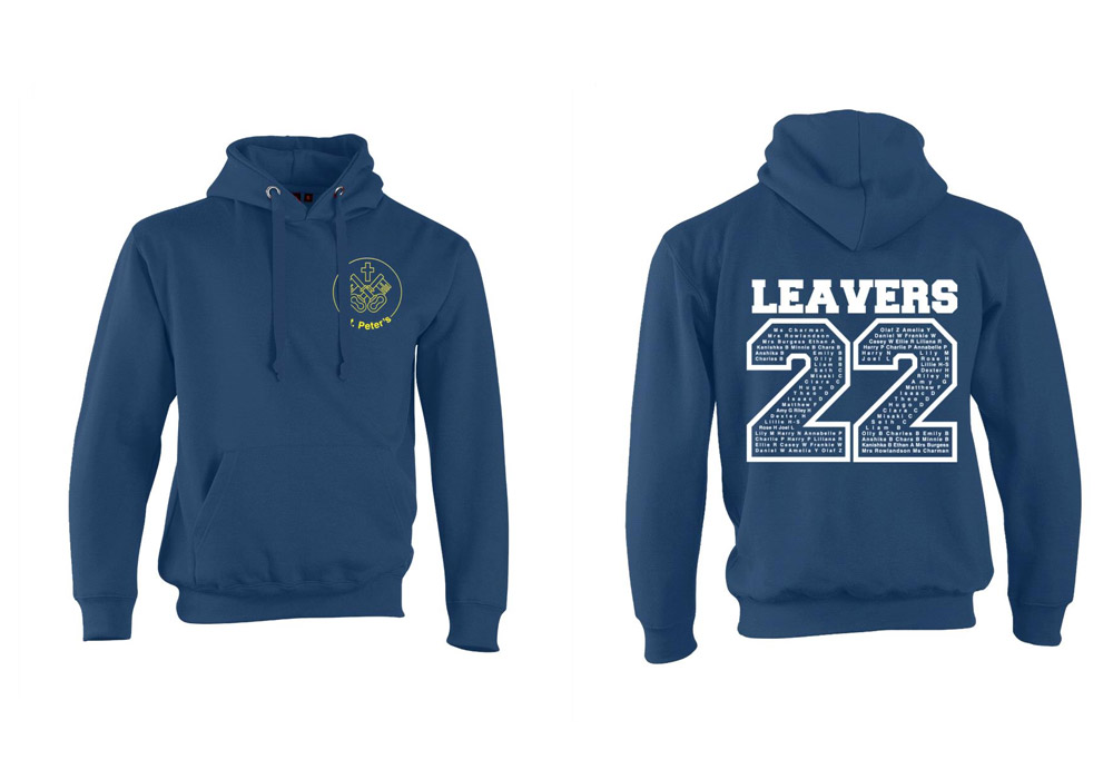 St Peters Leavers hoodie