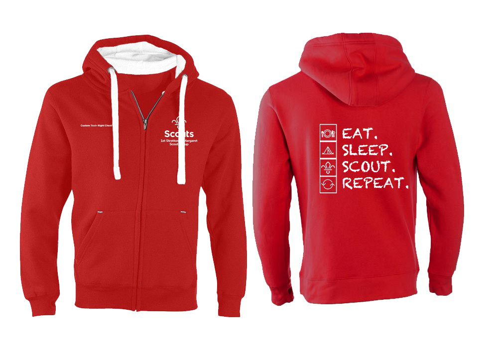 1st Stratton ultra pre zip Adult hoodie