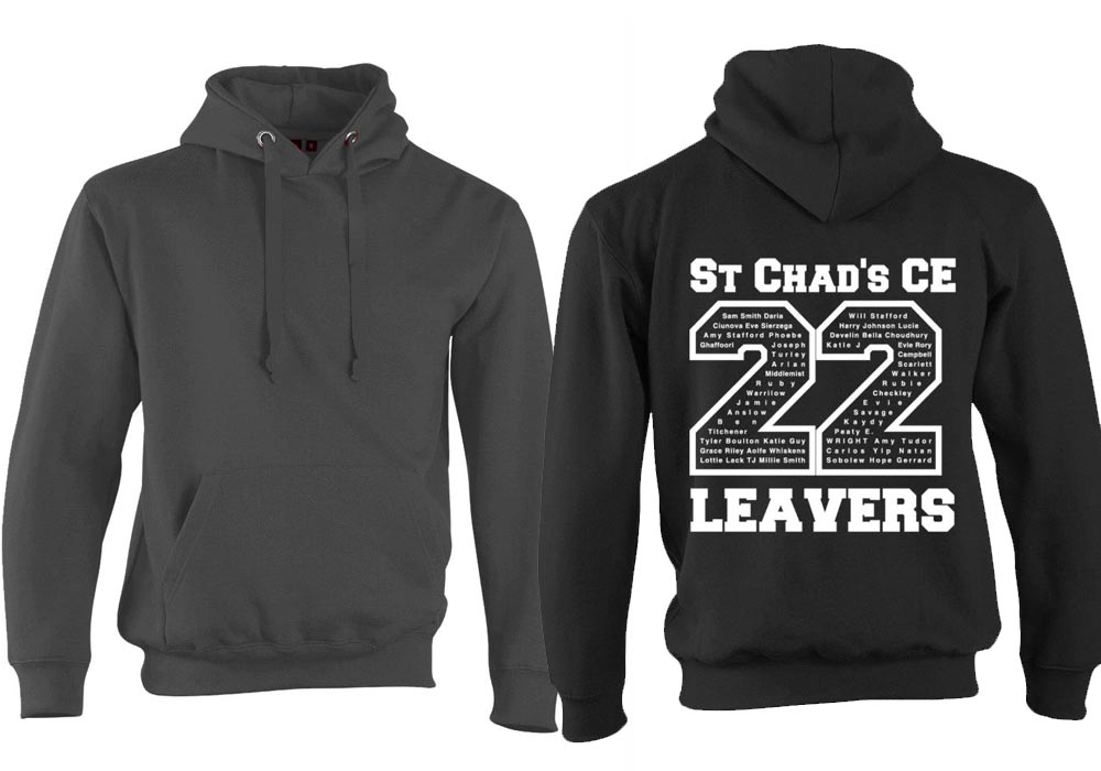 ST Chads Adult Leavers hoodie