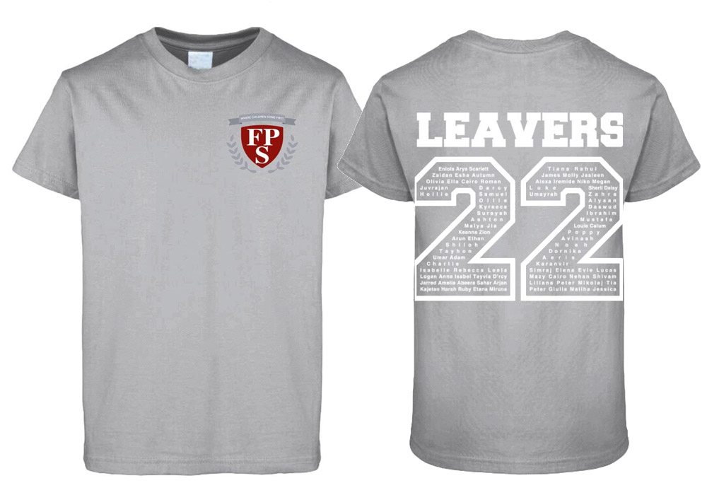 Ferndale leavers kids tshirt