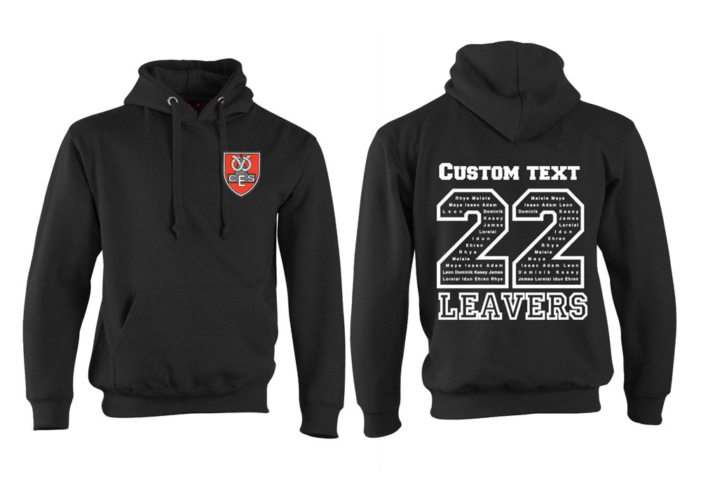 Church Eaton kids Leavers hoodie