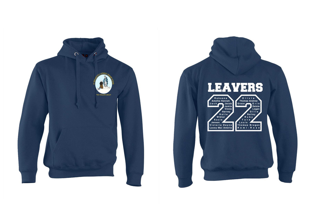 St Bernadettes Kids Leavers hoodie