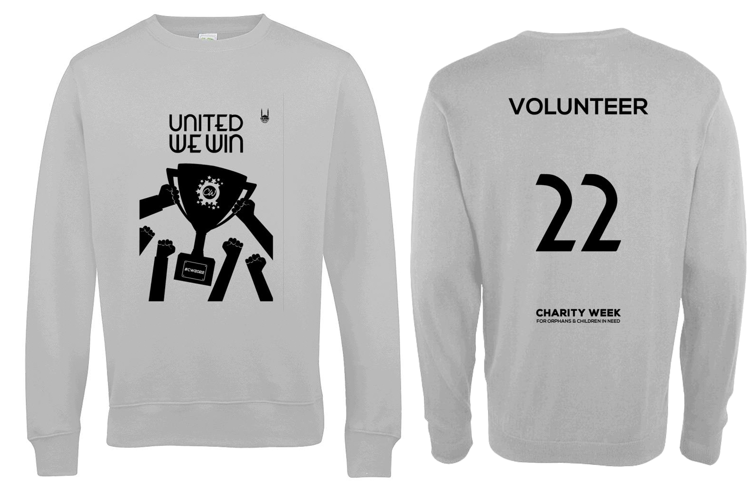 Charity Week Grey Sweatshirt 2022