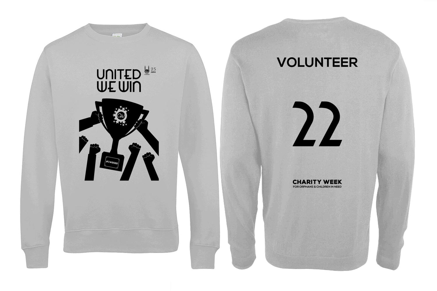 Charity Week Grey Sweatshirt Germany 22