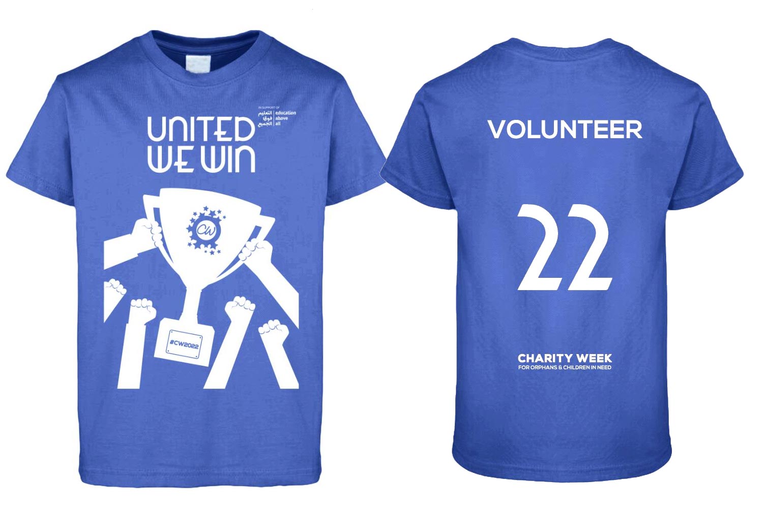 Charity Week T shirt Qatar 2022