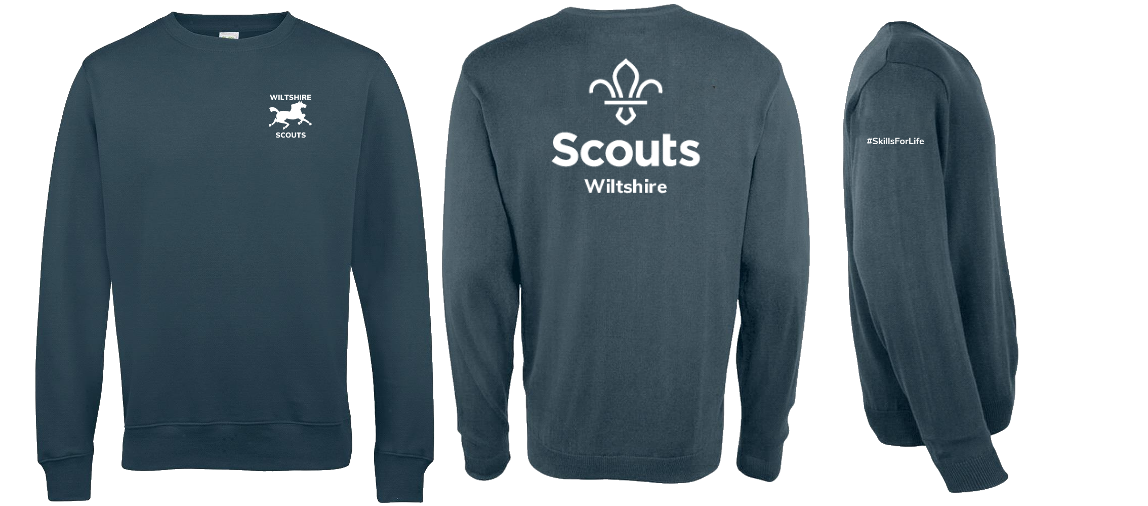Wiltshire Scouts sweatshirt kids