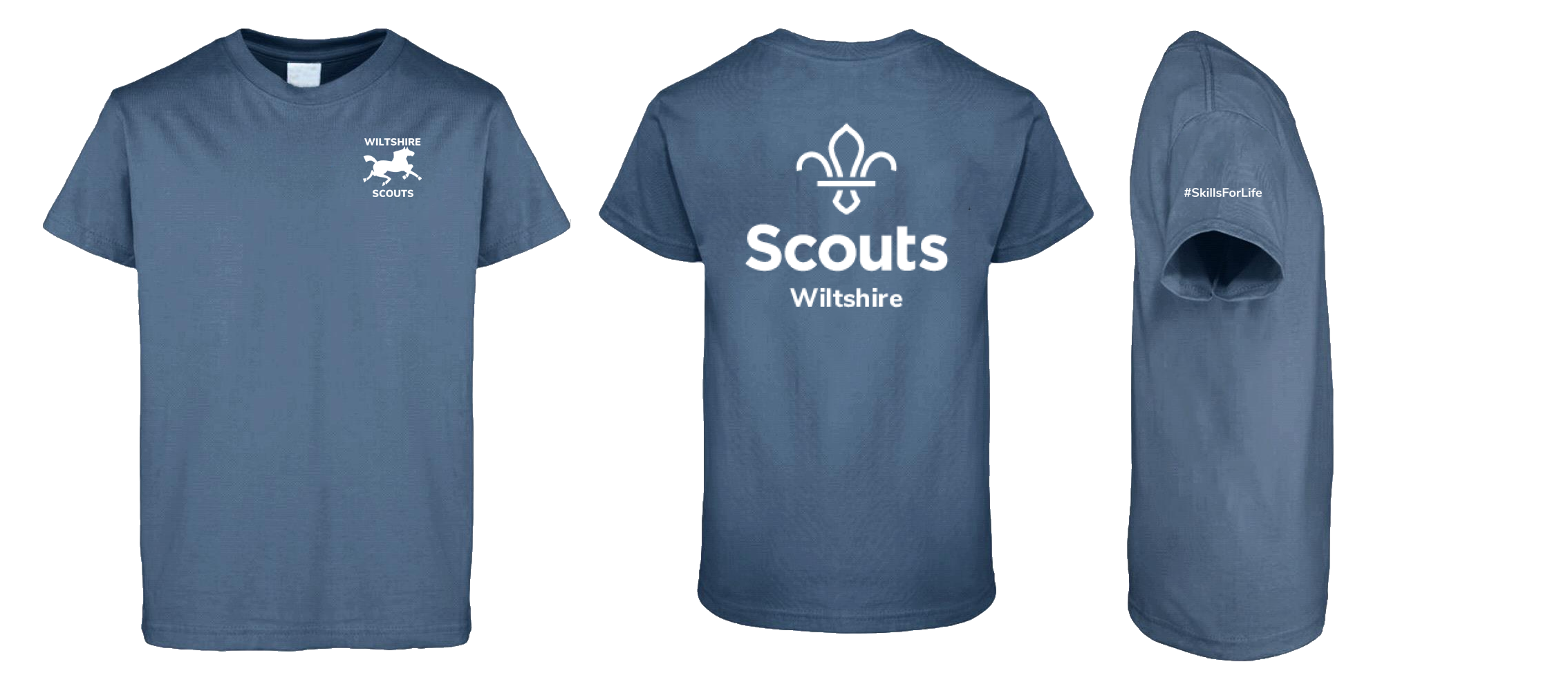 Wiltshire Scouts T Shirt Kids
