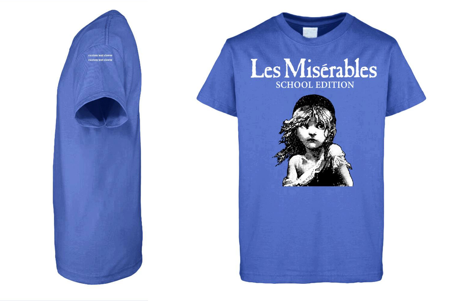 NHSGLesMis Kids T-Shirt colour